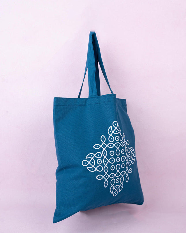 Rangoli Printed Cloth Bag - WBG1140