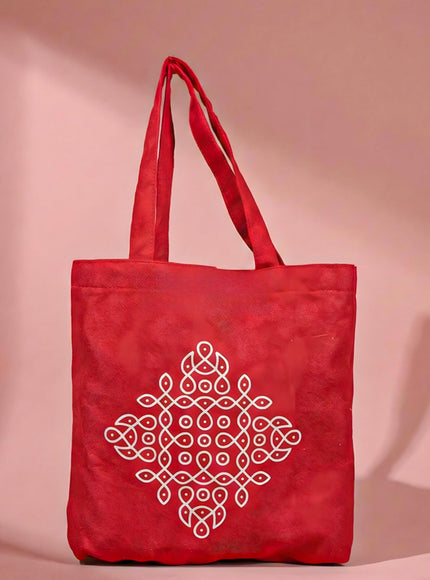 Rangoli Printed Cloth Bag - WBG1140