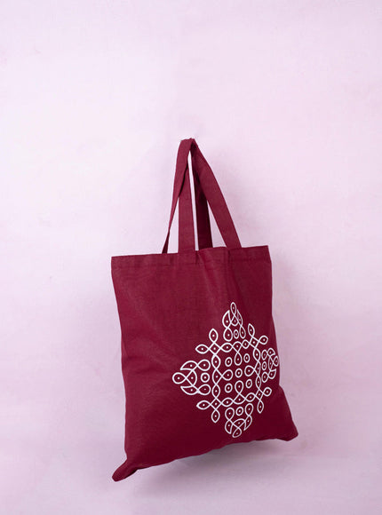 Rangoli Printed Cloth Bag - WBG1140