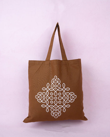 Rangoli Printed Cloth Bag - WBG1140