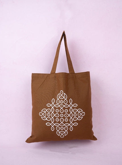 Rangoli Printed Cloth Bag - WBG1140