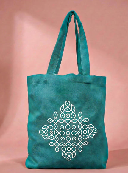 Rangoli Printed Cloth Bag - WBG1140