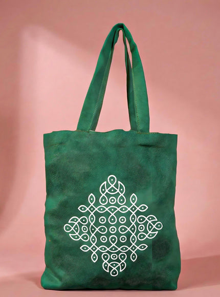 Rangoli Printed Cloth Bag - WBG1140