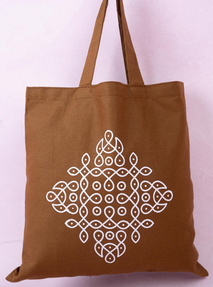 Rangoli Printed Cloth Bag - WBG1140