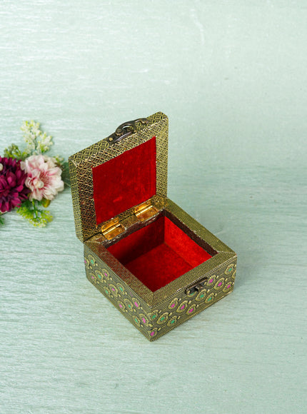 Jewel Box with Peacock Design - WBG1270
