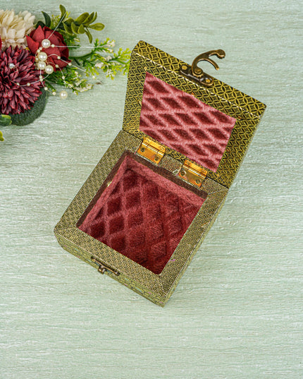 Jewel Box with Peacock Design - WBG1270