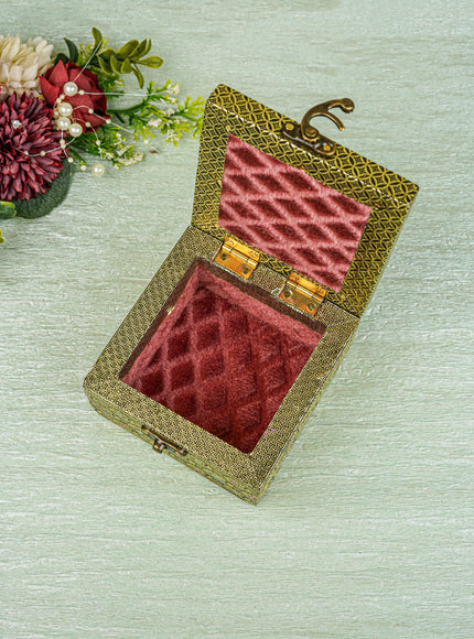 Jewel Box with Peacock Design - WBG1270