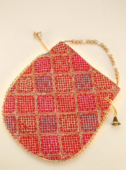 Multi Color - Potli Bags - WBG1433