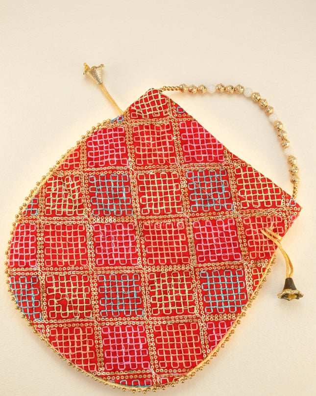 Multi Color - Potli Bags - WBG1433