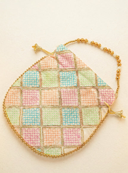 Multi Color - Potli Bags - WBG1433