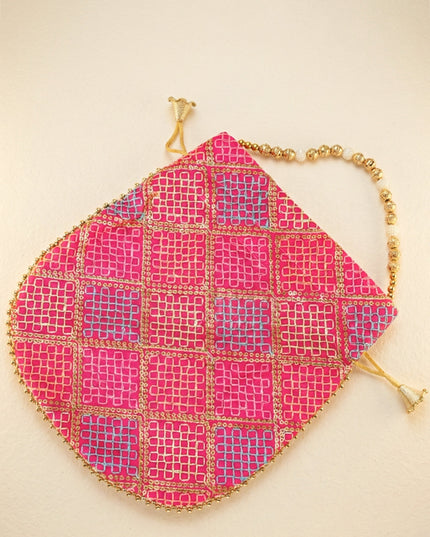 Multi Color - Potli Bags - WBG1433