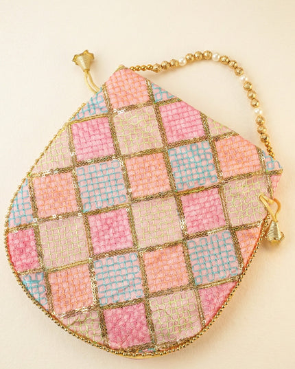 Multi Color - Potli Bags - WBG1433