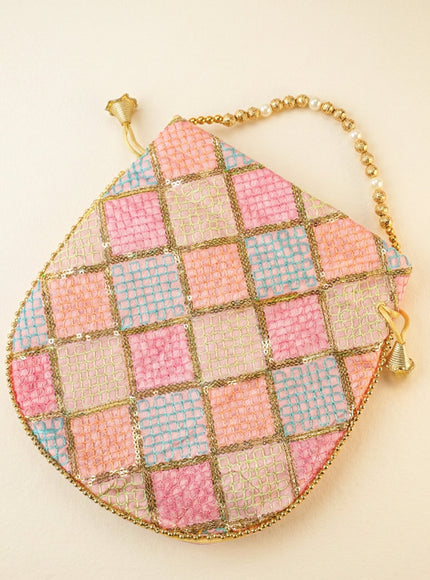 Multi Color - Potli Bags - WBG1433