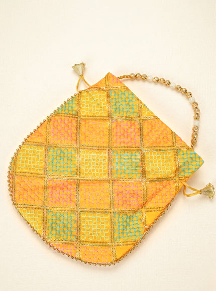 Multi Color - Potli Bags - WBG1433