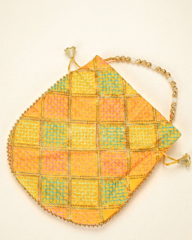 Multi Color - Potli Bags - WBG1433