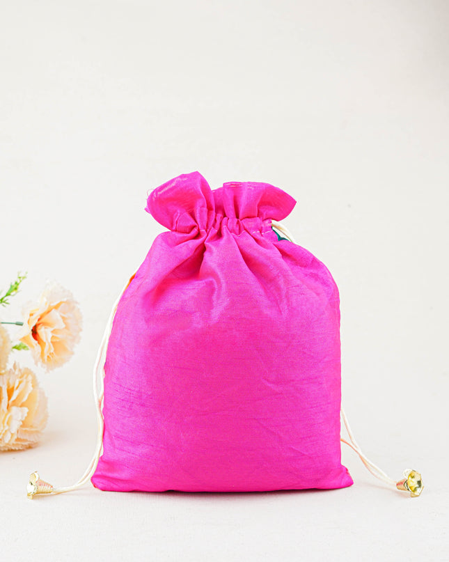 Pichwai String Bag - 11 x 8 inch - WBG1634