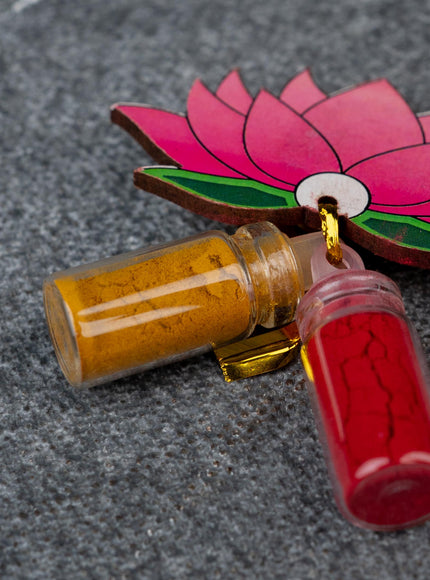 Lotus Haldi Kumkum Set - WBG1713