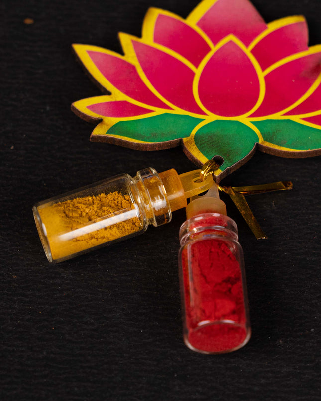 Lotus Haldi Kumkum Set - WBG1713