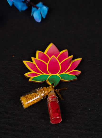 Lotus Haldi Kumkum Set - WBG1713