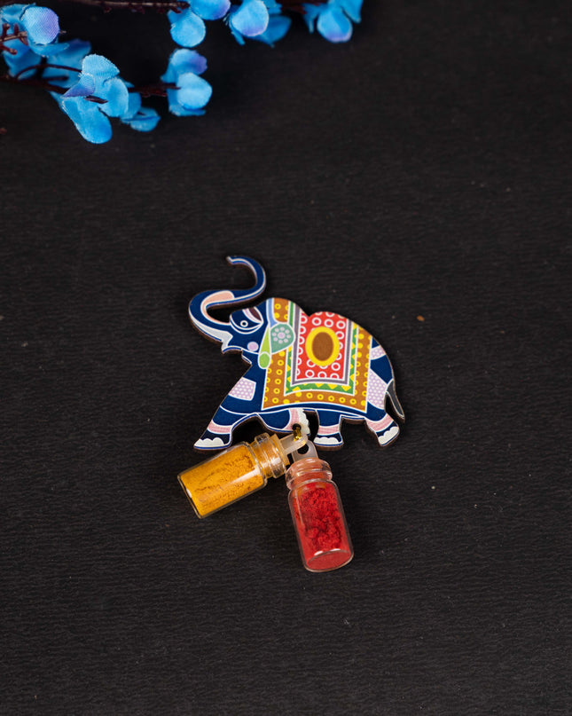 Elephant Haldi Kumkum Set - WBG1715
