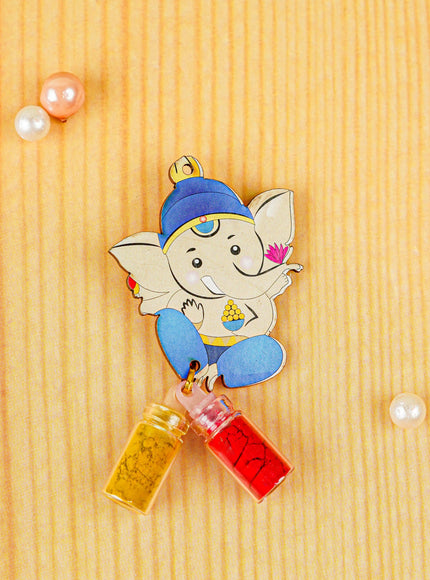 Ganesha Haldi Kumkum Set - WBG1717