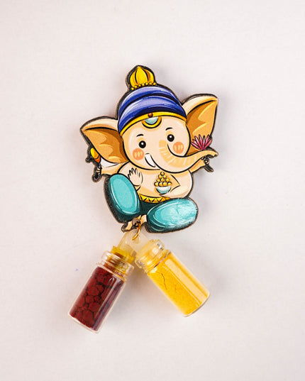 Ganesha Haldi Kumkum Set - WBG1717