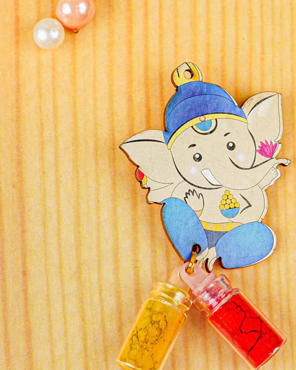 Ganesha Haldi Kumkum Set - WBG1717