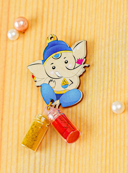 Ganesha Haldi Kumkum Set - WBG1717