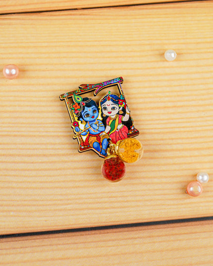 Radhakrishna Haldi Kumkum Set - WBG1720