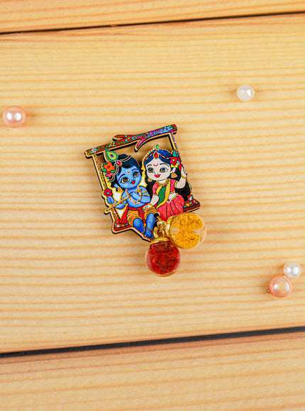 Radhakrishna Haldi Kumkum Set - WBG1720