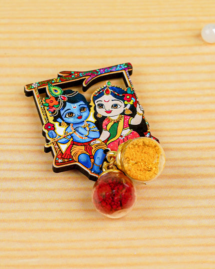 Radhakrishna Haldi Kumkum Set - WBG1720
