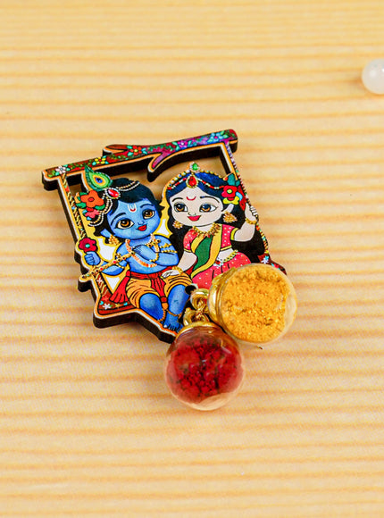 Radhakrishna Haldi Kumkum Set - WBG1720
