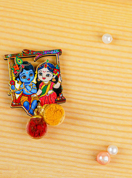 Radhakrishna Haldi Kumkum Set - WBG1720
