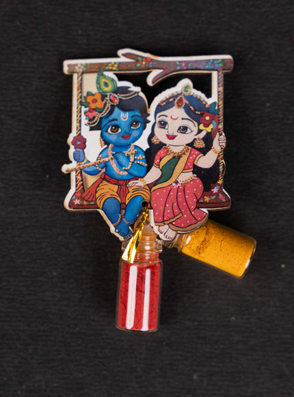 Radhakrishna Haldi Kumkum Set - WBG1720