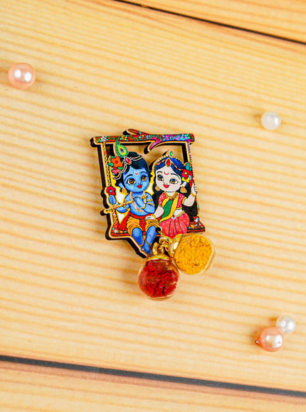 Radhakrishna Haldi Kumkum Set - WBG1720