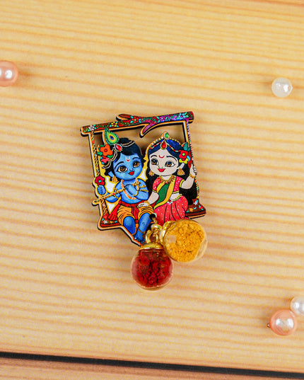 Radhakrishna Haldi Kumkum Set - WBG1720
