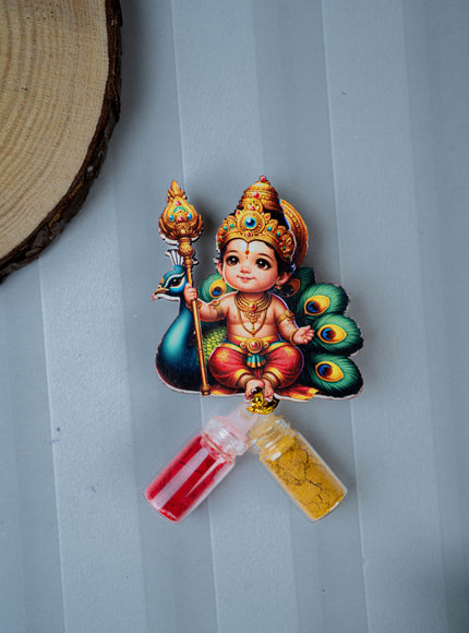 Murugan Haldi Kumkum Set - WBG1722