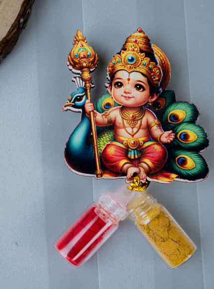 Murugan Haldi Kumkum Set - WBG1722
