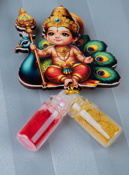 Murugan Haldi Kumkum Set - WBG1722
