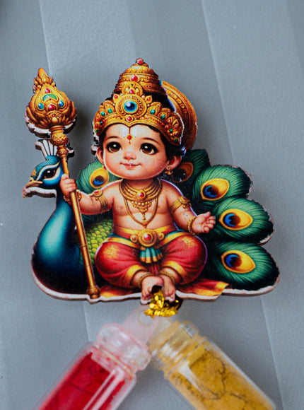 Murugan Haldi Kumkum Set - WBG1722