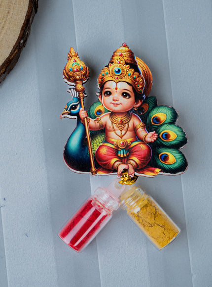 Murugan Haldi Kumkum Set - WBG1722