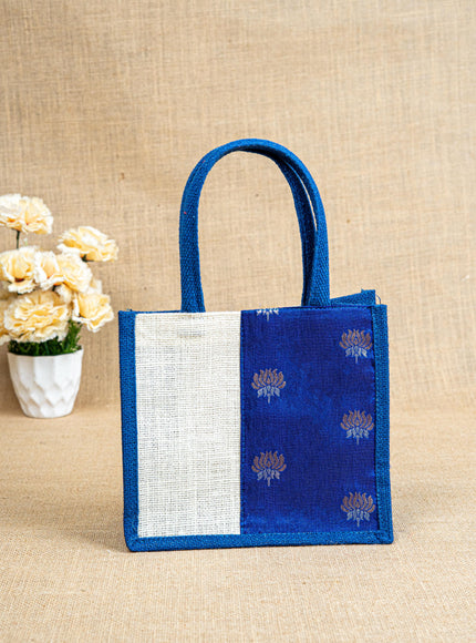 Jute Bag with Contrast Border - WBG1762