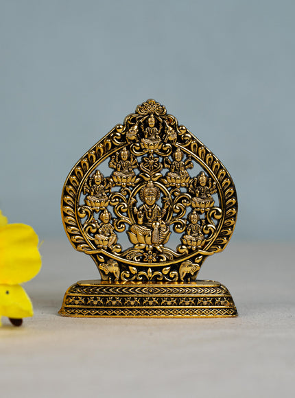 Murti - Ashtalakshmi - Gold Antique Finish - 3 inch - WBG1794-1