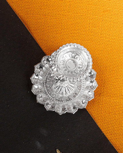 German Silver Annapakshi Diya - 3 inch - WBG1814