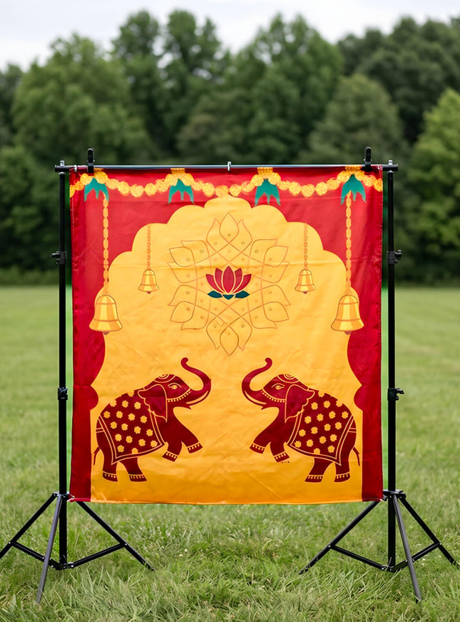 Back Drop Design - Elephant Prints - WBG1870