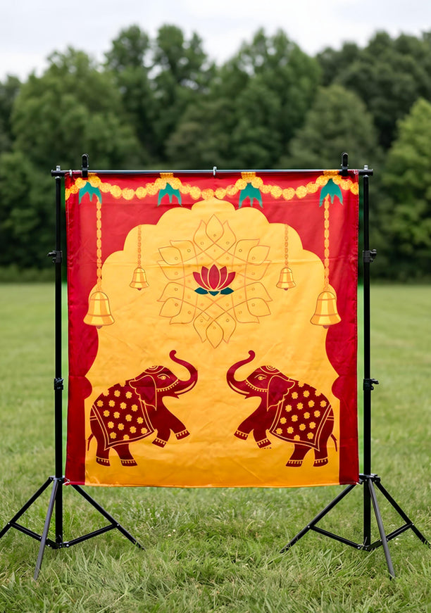 Back Drop Design - Elephant Prints - WBG1870