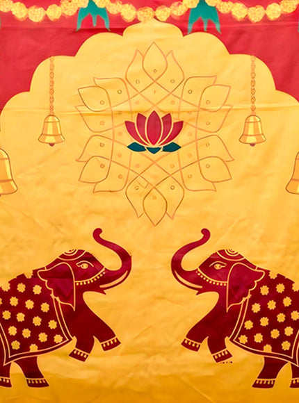 Back Drop Design - Elephant Prints - WBG1870