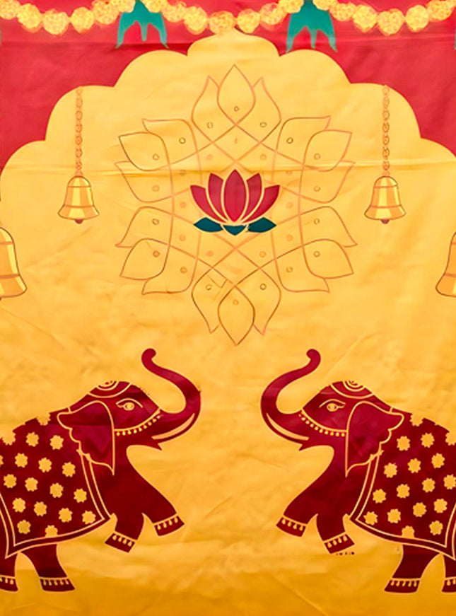 Back Drop Design - Elephant Prints - WBG1870