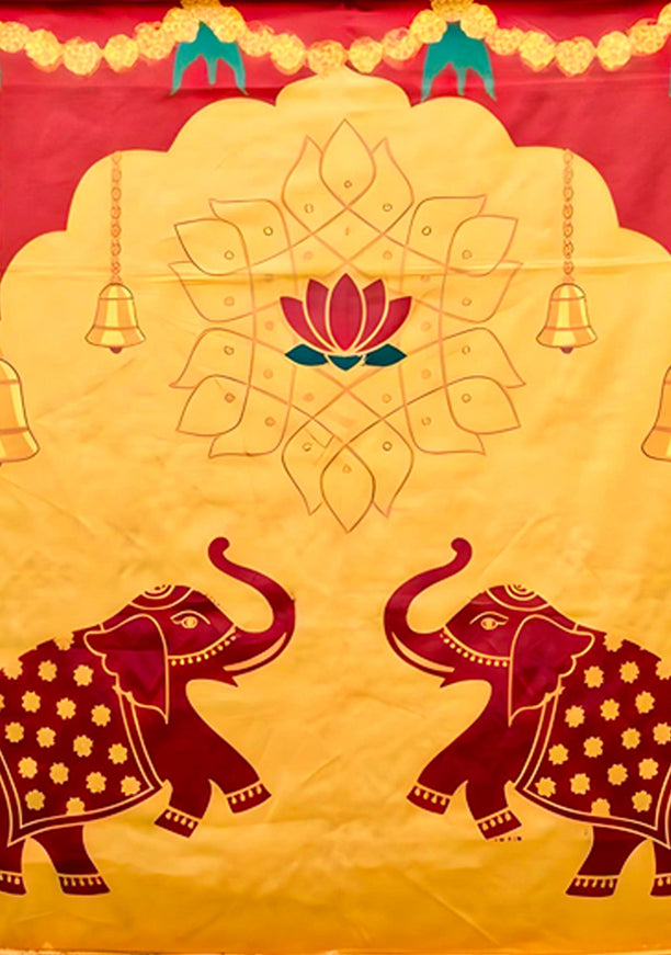 Back Drop Design - Elephant Prints - WBG1870