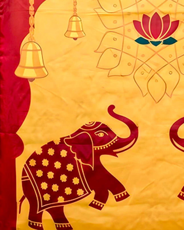 Back Drop Design - Elephant Prints - WBG1870